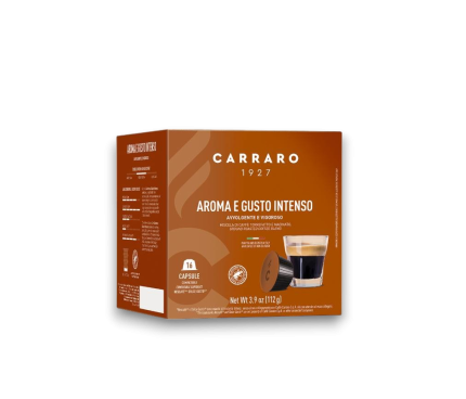 Кава в капсулах Carraro Dolce Gusto®*Aroma e Gusto Intenso16шт