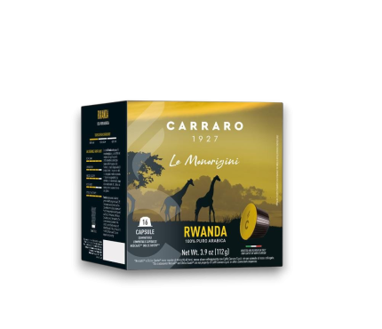Кава в капсулах Carraro  Dolce Gusto®* Rwanda16шт