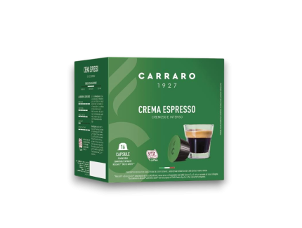 Кава в капсулах Carraro Dolce Gusto®*Crema Espresso16шт