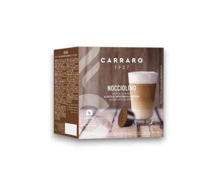 Кава в капсулах Carraro Dolce Gusto®*Nocciolino16шт