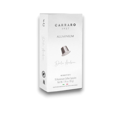 Кава в капсулах Carraro Nespresso®*Dolci Arabica 10 aлюмінієвих Капсул