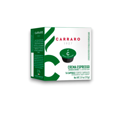 Кава в капсулах Carraro Modo Mio®*Crema Espresso16шт
