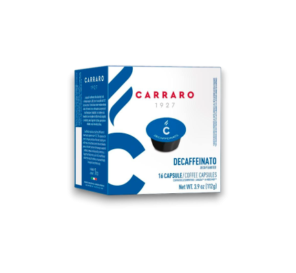 Кава в капсулах Carraro Modo Mio®без кофеіну16шт