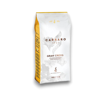 Кавав в зернах Carraro Gran Crema  1кг