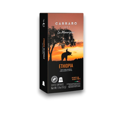 Кава в капсулах Carraro Nespresso®*Ethiopia 10 капсул
