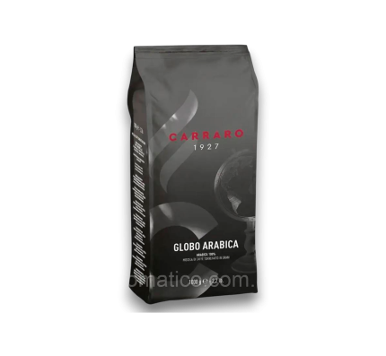 Кава в зернах Carraro Globo Arabica 100% Арабіка 1кг