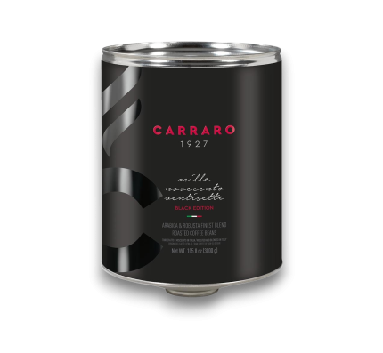 Кава в зернах Carraro 1927 Black Edition 3 кг
