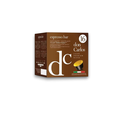 Кава в капсулах Carraro Dolce Gusto Don Carlos Bar 16шт