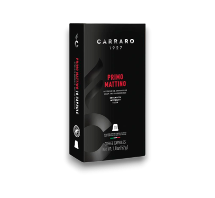 Кава в капсулах Carraro Nespresso®*Primo Mattino 10 капсул