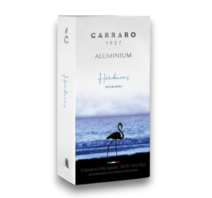Кава в капсулах Carraro Nespresso®* Honduras 10 алюмінієвих капсул