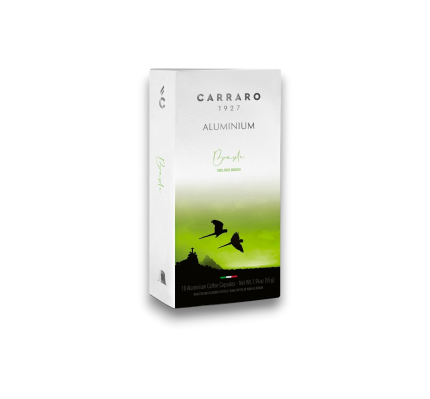 Кава в капсулах Carraro Nespresso®Brasile 10 алюмінієвих капсул