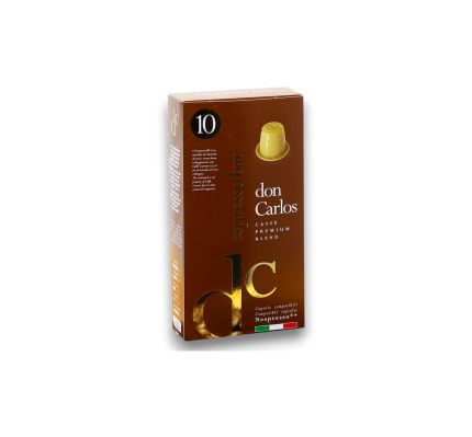 Кава в капсулах Carraro Don Carlos Nespresso  Bar, 10 капсул