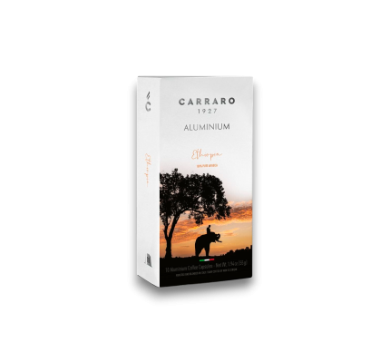 Кава в капсулах Carraro Nespresso®Ethiopia 10 алюмінієвих капсул
