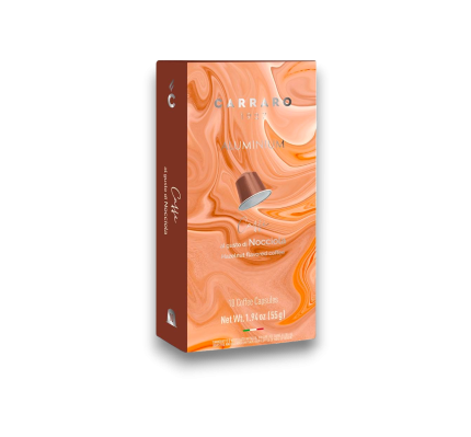 Кава в капсулах Carraro Nespresso®*Hazelnut 10 алюмінієвих капсул